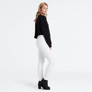 Levi's Women's 721 Skinny Jeans, Western White